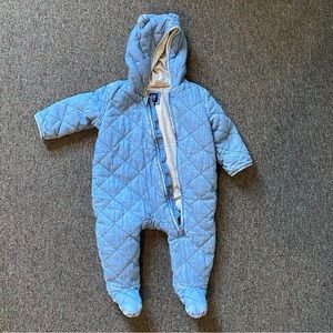 Baby Denim Bear One-Piece